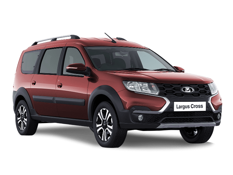 Купить Lada Largus Cross в Екатеринбурге - Красный «Красный сплав» (136) - металлик