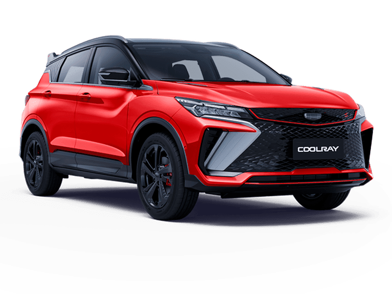 Купить Geely Coolray Новый в Екатеринбурге - Красный